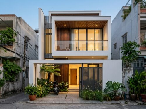 Mẫu Nhà Phố 2 Tầng Hiện Đại P201