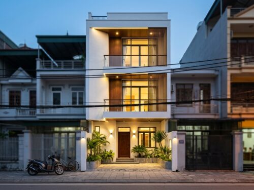 Mẫu Nhà Phố 3 Tầng Hiện Đại P304
